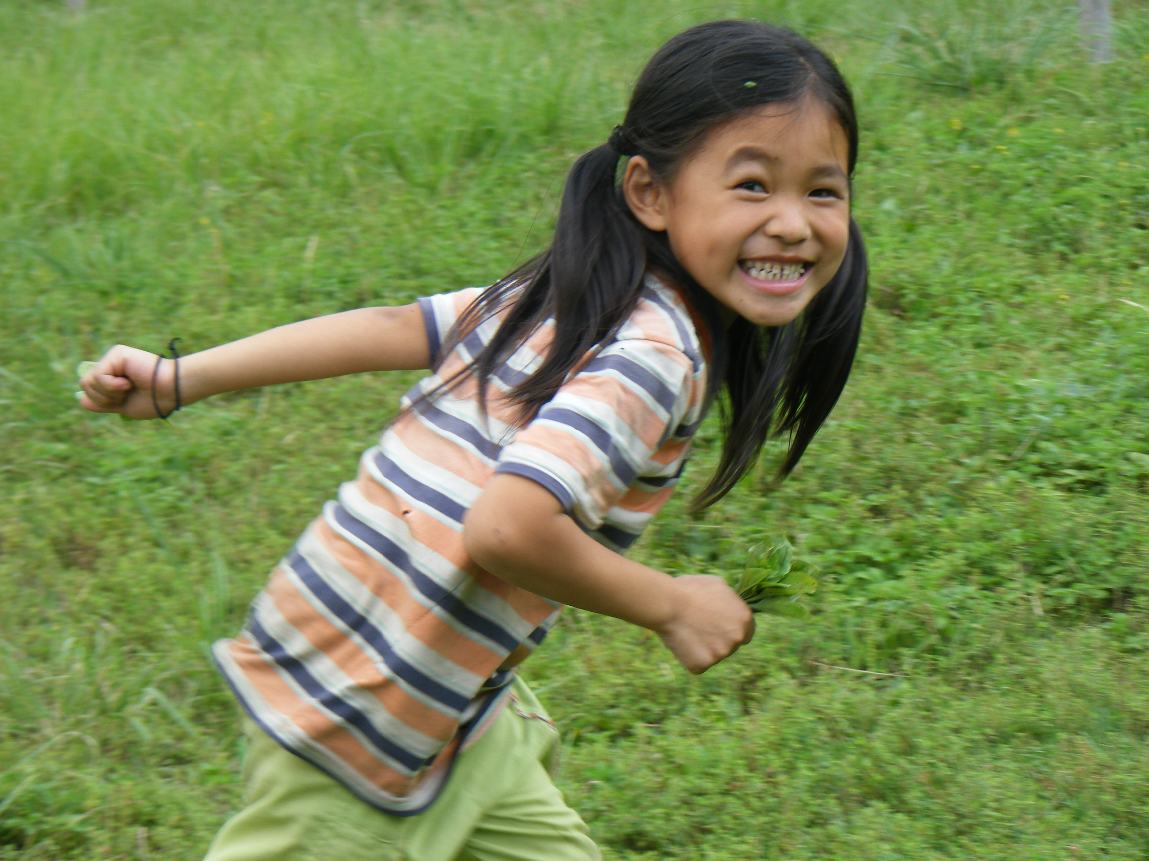 从来没有看见过如此纯净的笑容