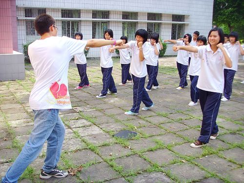 体育选修课的散打受学生追捧