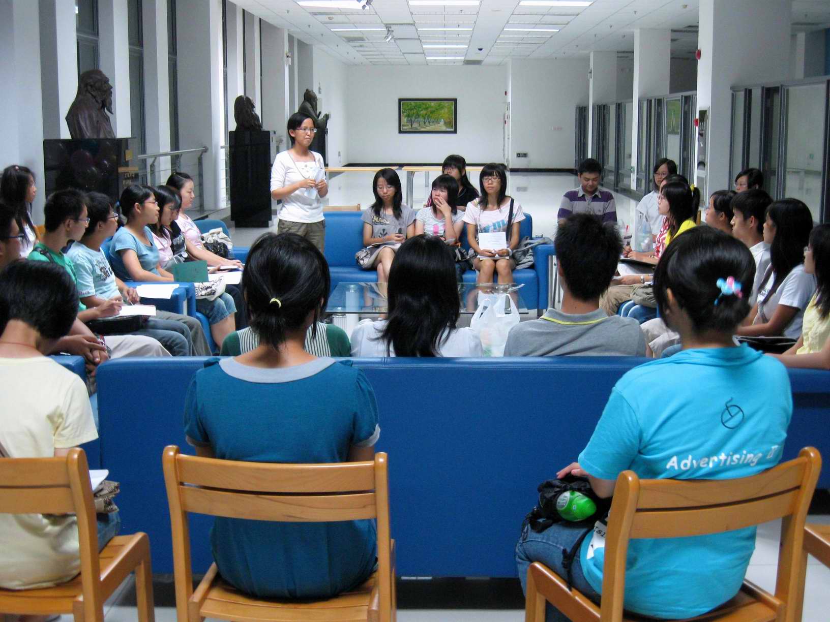 启明星交流会现场