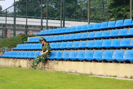 即使身体不适,依然心系训练营地 即使身体不适,依然心系训练营地
