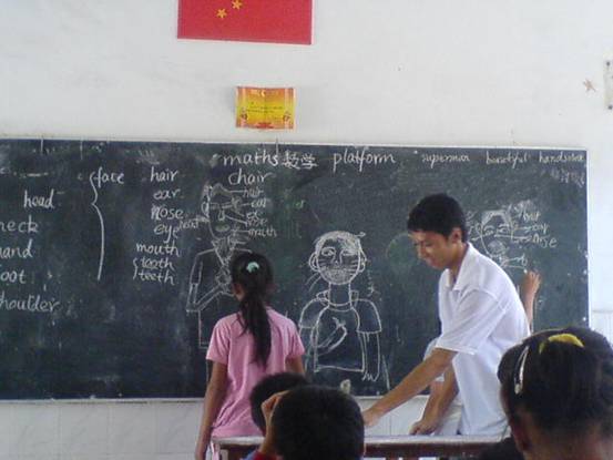 精彩热烈的英语课堂