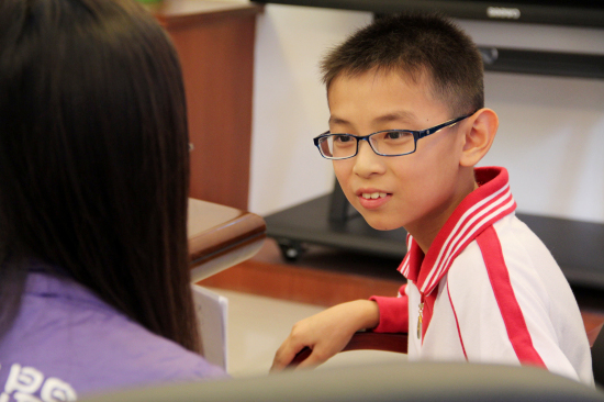 采访外校小学生 采访外校小学生