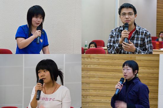 热烈的学生提问环节