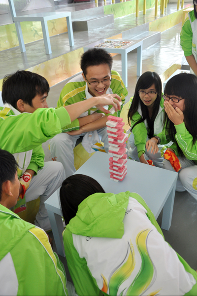 “志愿者之家”是志愿者们放松心情的地方