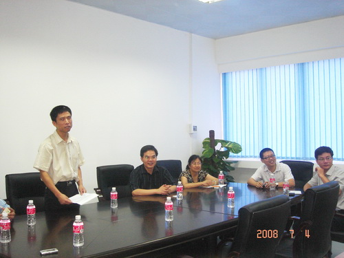 我校学生工作干部与五邑大学学生工作干部座谈