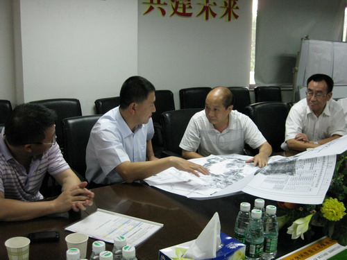 隋广军、顾也力与李树之会面