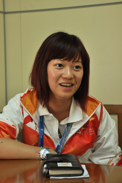 以地道广州人的身份参与亚运,邓蕾感到无比光荣