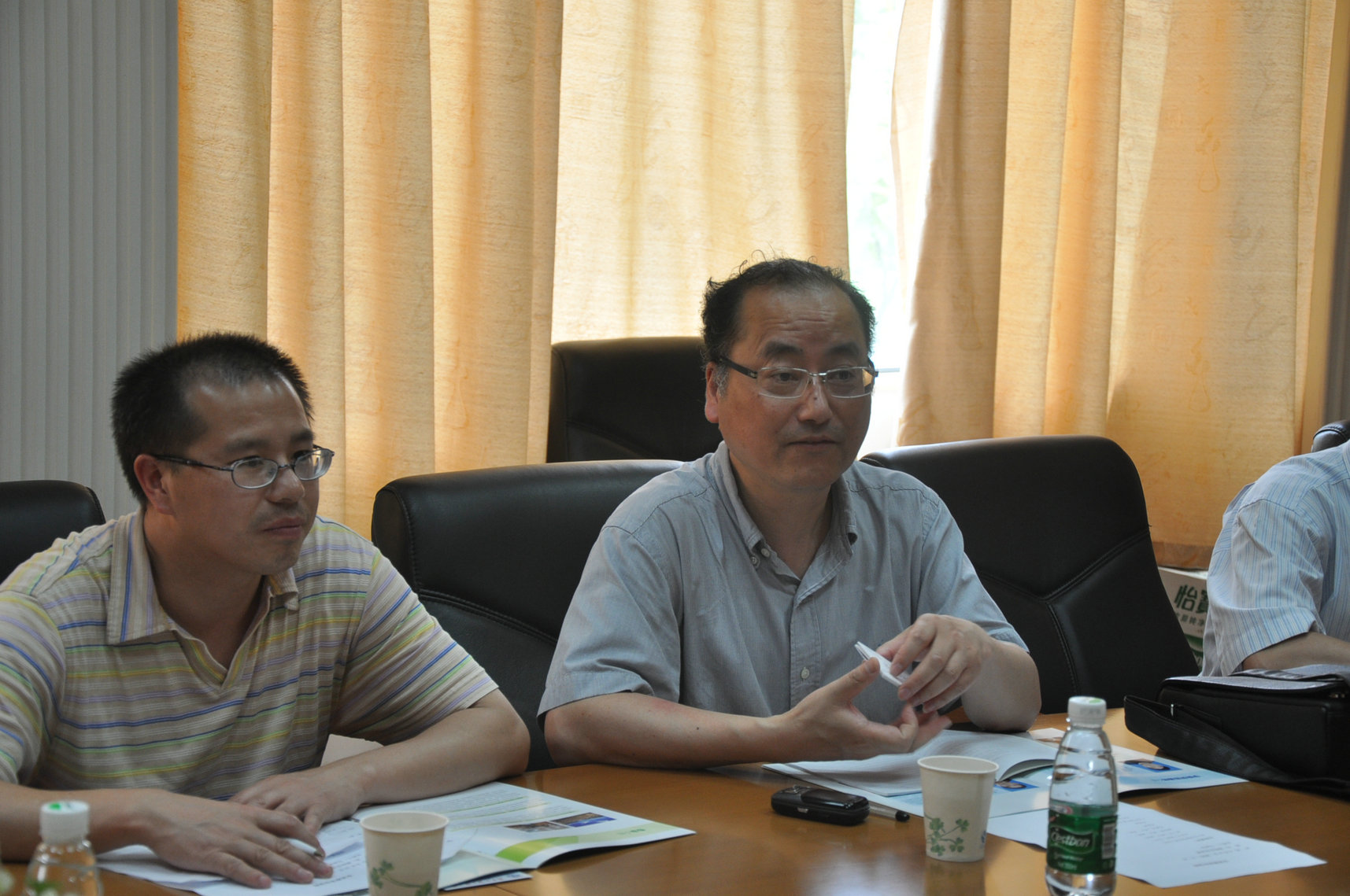 来宾交流学科建设情况