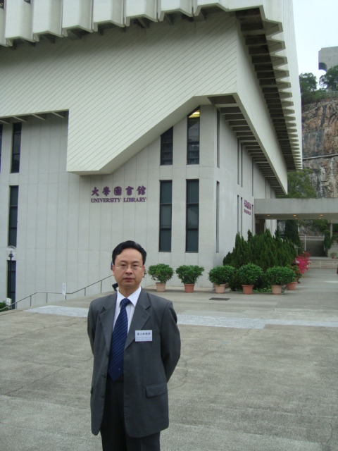 在香港讲学期间