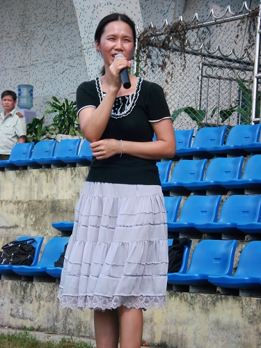 骆银花书记发表讲话