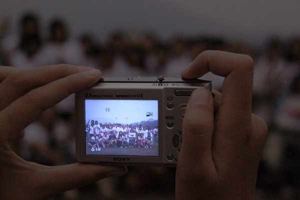 夜幕降临,定格最后的美好瞬间