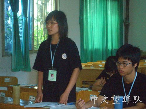 学生代表谈下乡感想