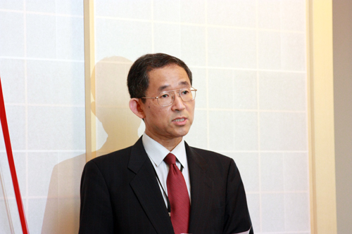 日本领事馆的发言人