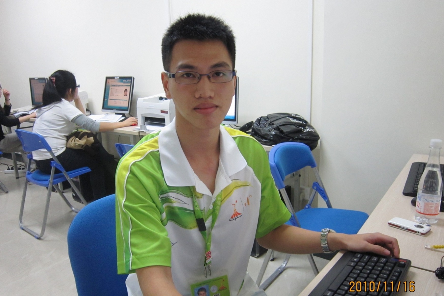 蔡方舟在工作间