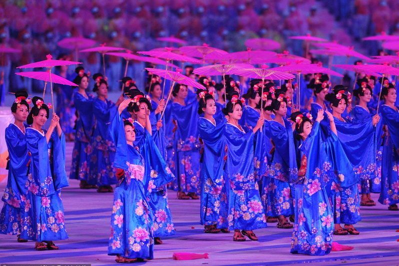 广外学子用舞蹈表达中日友好的愿望