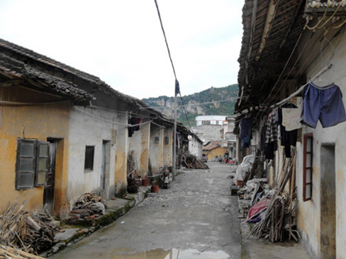 朴素的乡村一景 朴素的乡村一景