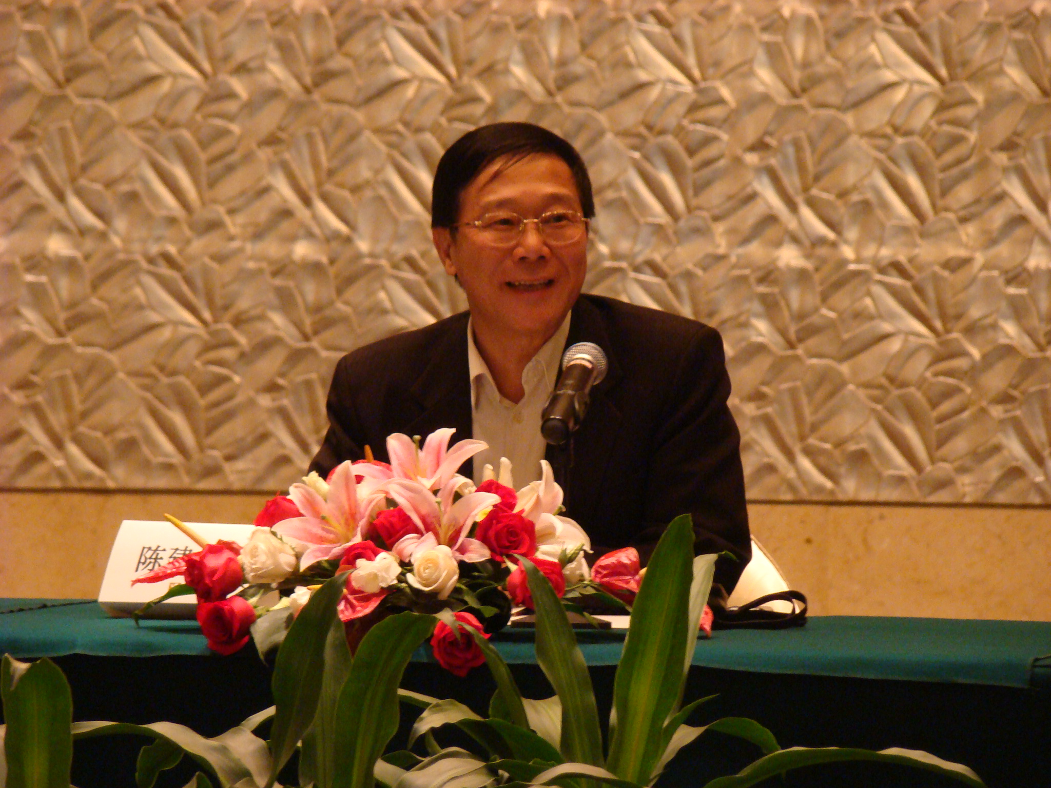 陈建平主持结项会议