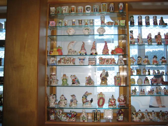 精美的瓷器成品