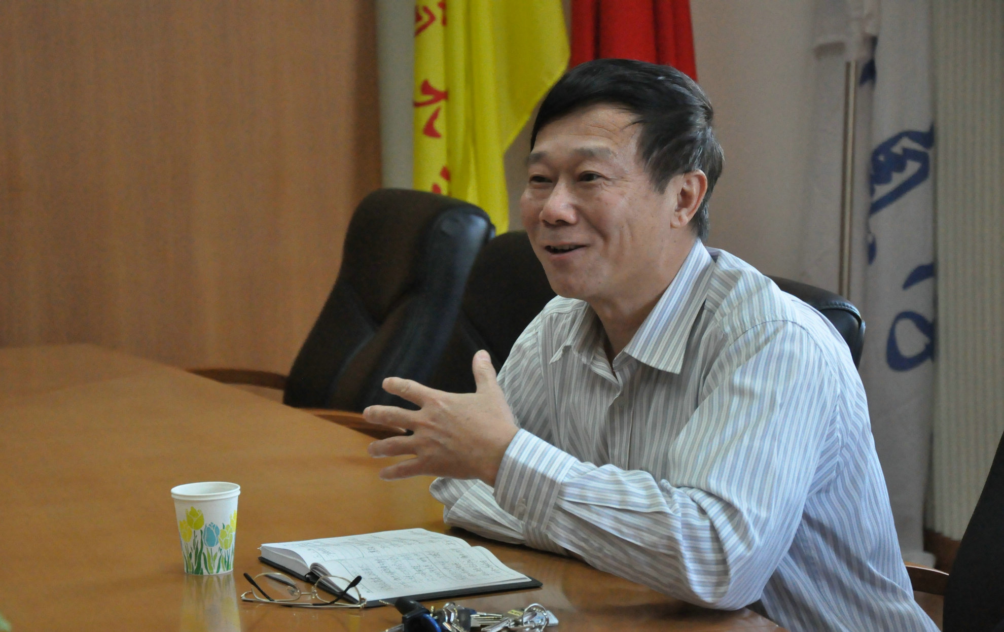 陈建平副书记指导会议