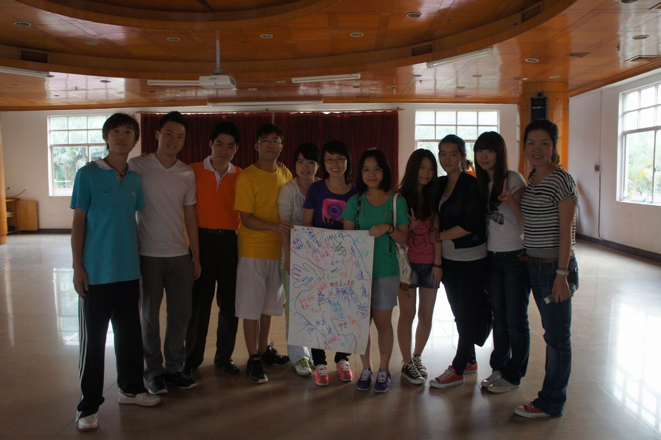 小组成员合影留念 小组成员合影留念