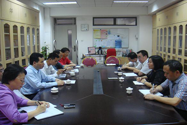 调研指导座谈会现场