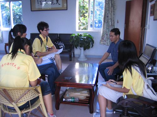 五中校长分析学校情况