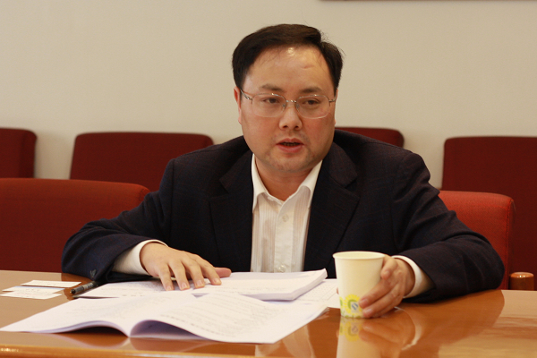 副校长吴建达总结会议