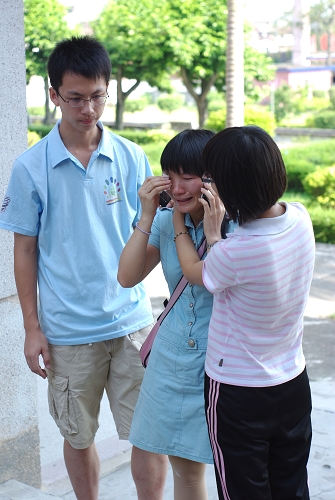 泪水决堤的那一刻